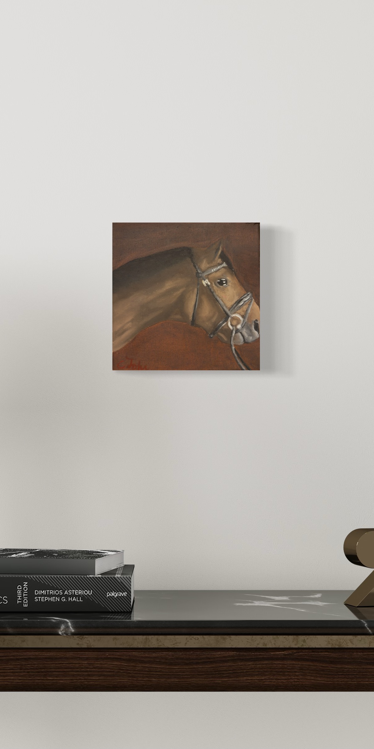 Horses Head Background