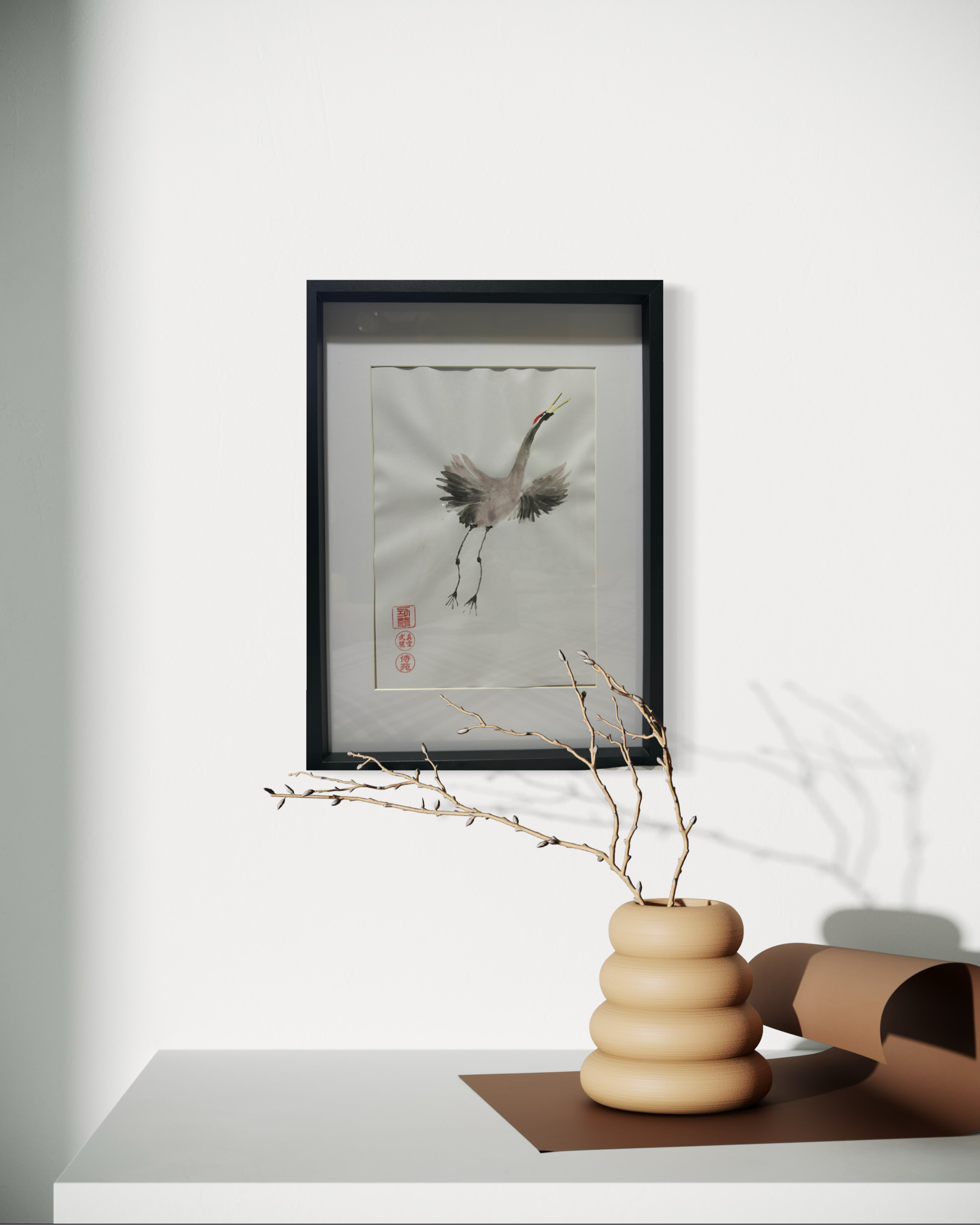 A Japanese Crane 丹頂鶴